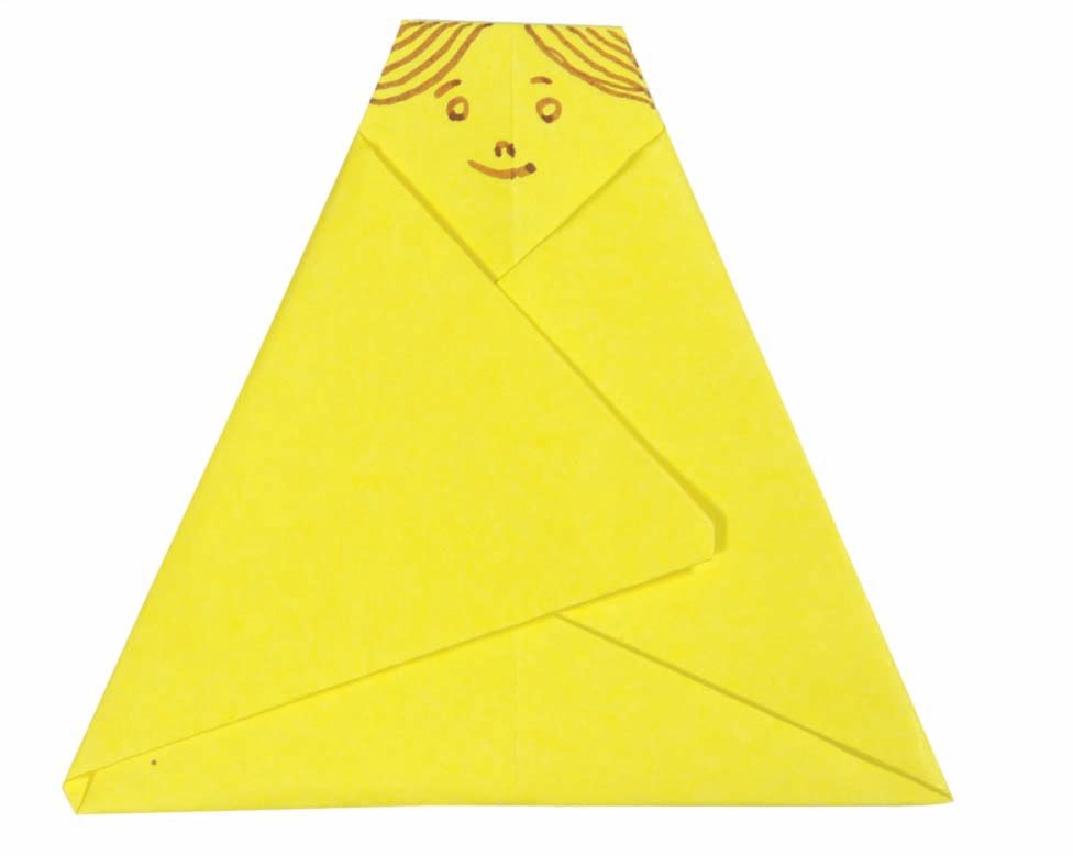 Paper Doll Origami Paper Folding Sawan Books