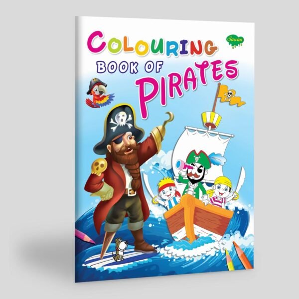 Pirate Adventures Colouring Book of Pirates