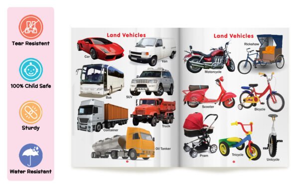 My First Book of Vehicles | My First Book (Can be Wiped Clean) - Image 3