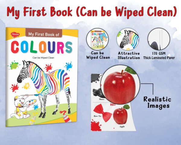 My First Book of Colours | My First Book (Can be Wiped Clean) - Image 4