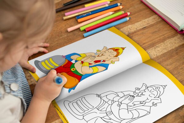 Super Jumbo Ganesha Colouring Book | Super Jumbo Colouring Book - Image 4