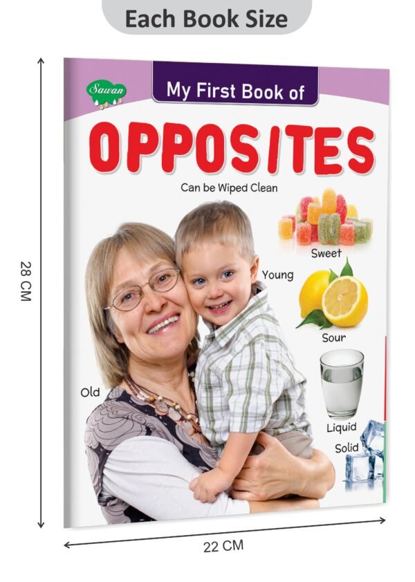 My First Book of Opposites | My First Book (Can be Wiped Clean) - Image 2