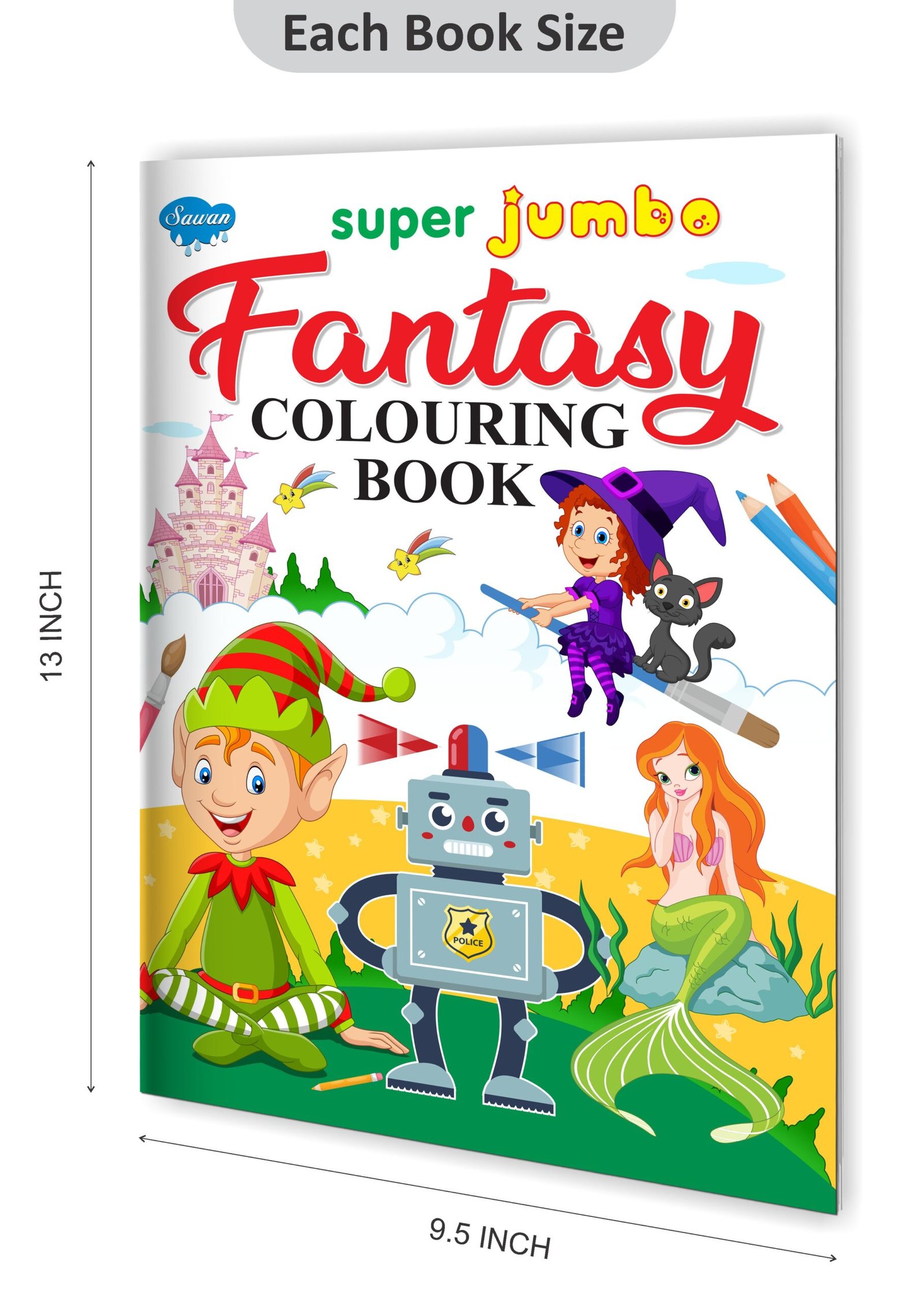 400 Characters Coloring Book: Jumbo Coloring Books for Kids -  Norway