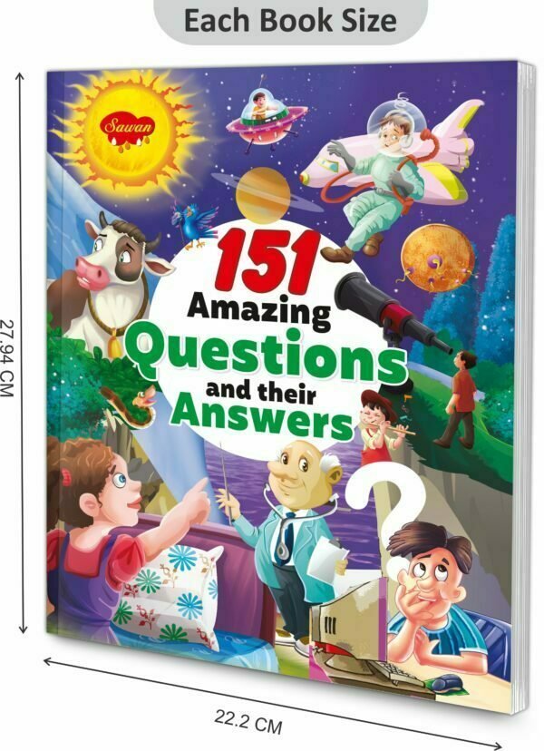 151 Amazing Questions and their Answers | 151 Story Book - Image 2