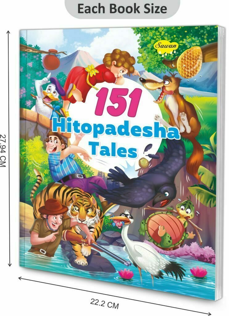 151 Hitopadesha Tales | 151 Story Book - Sawan Books