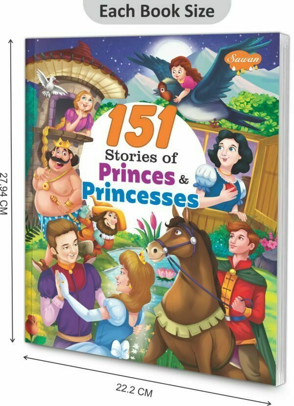 151 Stories of Princes & Princesses | 151 Story Book - Image 2