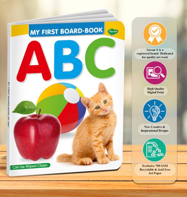 ABC | My First Board-Book | Early Learning Picture Book - Image 7