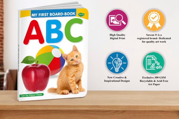 ABC | My First Board-Book | Early Learning Picture Book - Image 5