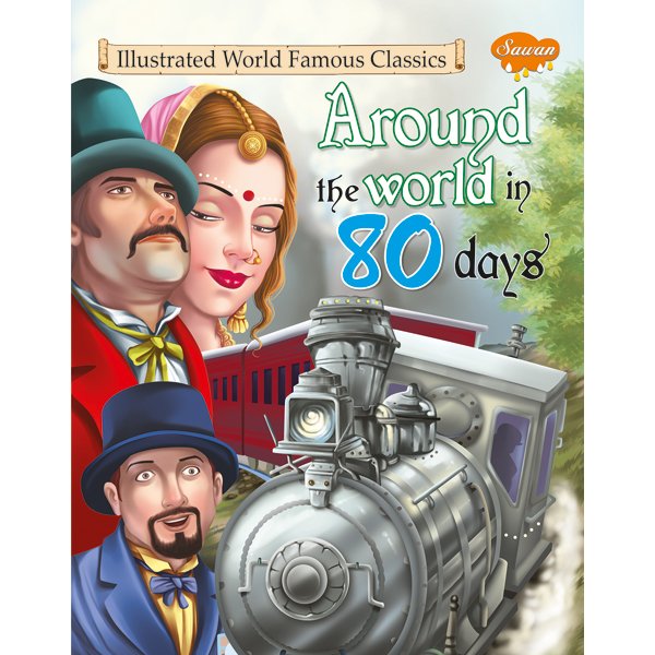 Around the World in 80 Days Sawan Books