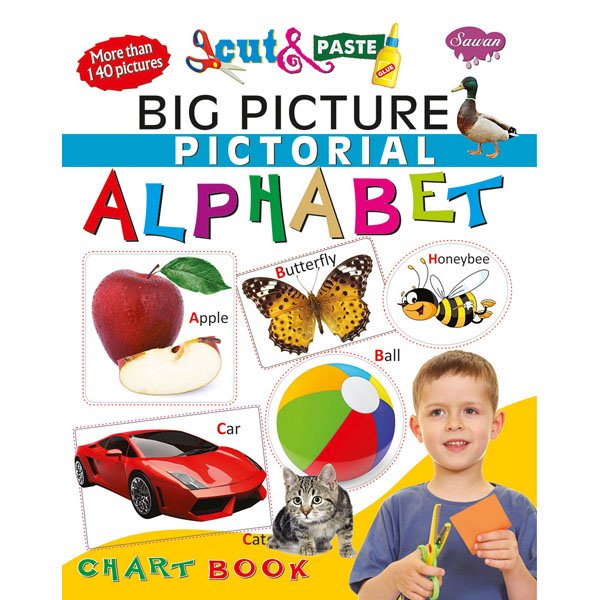 Big Picture Pictorial Alphabet - Sawan Books