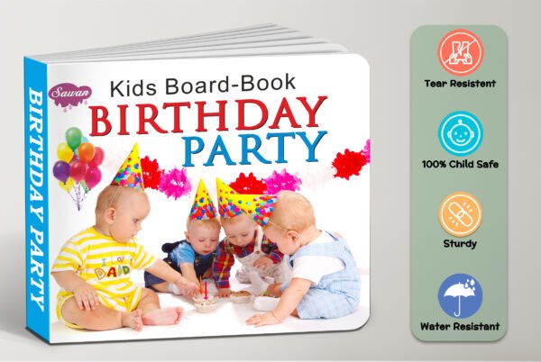 Birthday Party | Kids Board Book | Early Learning Picture Book - Image 5