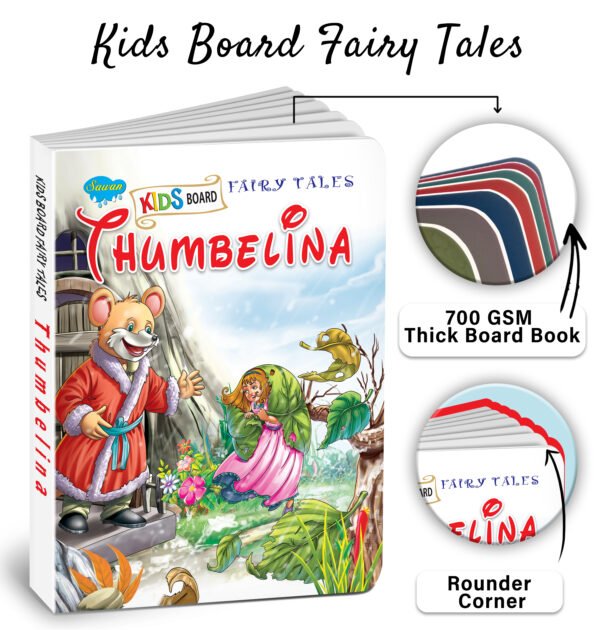 Thumbelina | Kids Board Book Fairy Tales | Book for Kid - Image 4