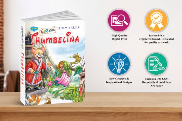 Thumbelina | Kids Board Book Fairy Tales | Book for Kid - Image 7