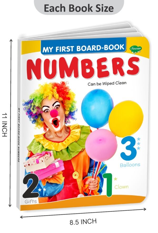 Numbers | My First Board-Book | Early Learning Picture Book - Image 2