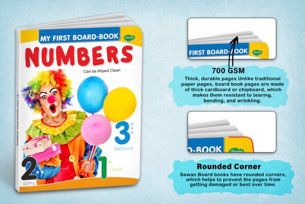 Numbers | My First Board-Book | Early Learning Picture Book - Image 4