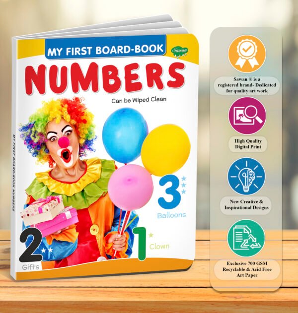 Numbers | My First Board-Book | Early Learning Picture Book - Image 7