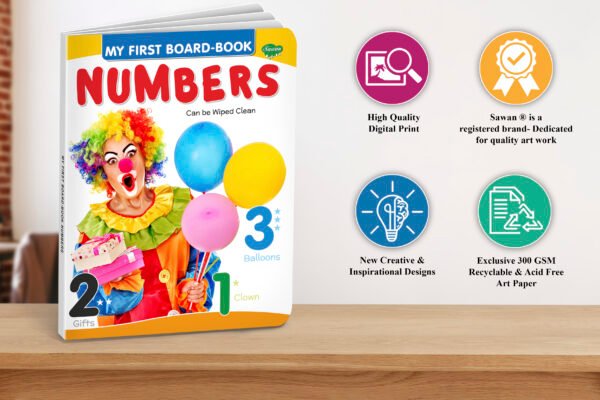 Numbers | My First Board-Book | Early Learning Picture Book - Image 5