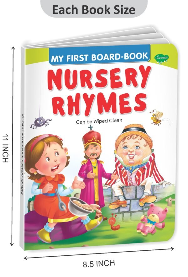 Nursery Rhymes | My First Board-Book | Early Learning Picture Book - Image 2