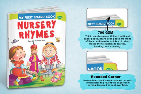 Nursery Rhymes | My First Board-Book | Early Learning Picture Book - Image 4