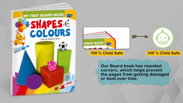 Shapes and Colours | My First Board-Book | Early Learning Picture Book - Image 3