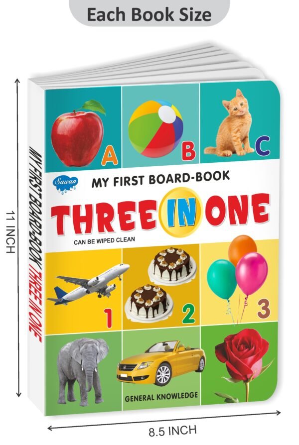 Three in One | My First Board-Book | Early Learning Picture Book - Image 2