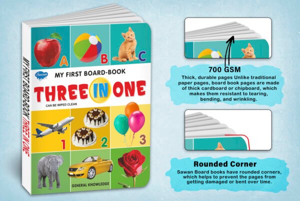 Three in One | My First Board-Book | Early Learning Picture Book - Image 4