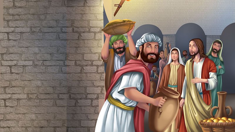 JESUS FIRST MIRACLE |BIBLE STORIES NEW TESTAMENT - Sawan Books