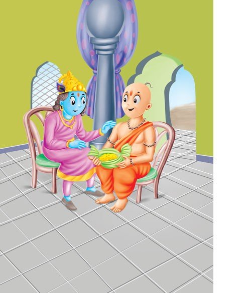 Krishna with Sudama, they are best friends ever in the world coloring pages  | Baby art activities, Art drawings for kids, Best drawing for kids